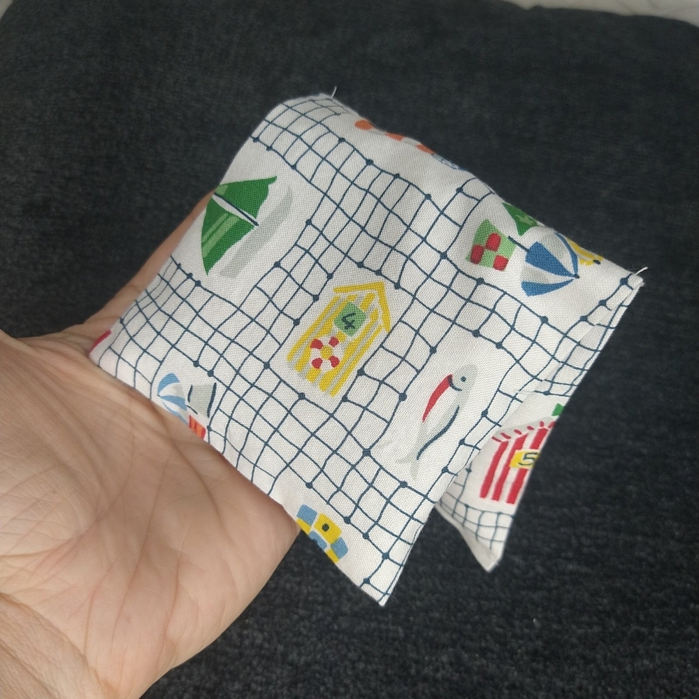 🧵Eye cooler hand warmers spa therapeutic heating pad rice bag ice pack nautical